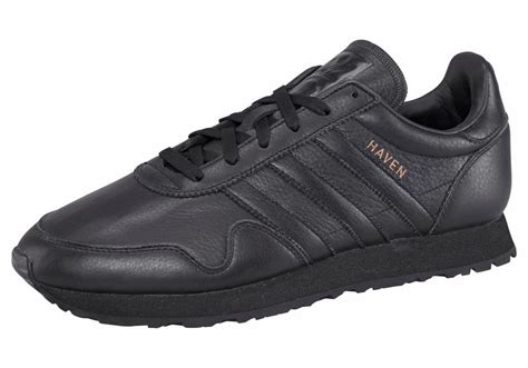 adidas leder schuhe schwarz|Schwarze adidas Schuhe online kaufen .